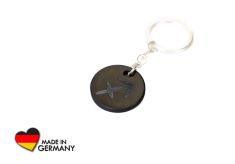 Schungit Schlüsselanhänger "Schütze"