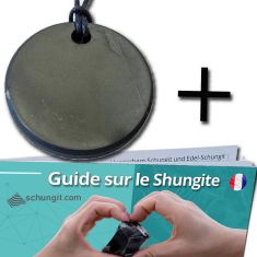 Pendente in Scungite + Opuscolo informativo