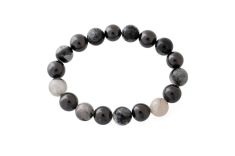 Schungit-Armband "Jumala" mit Turmalinquarz