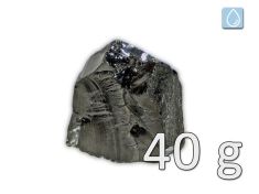 Einzelner Edel-Schungit-Stein, 40 g "B-Ware"