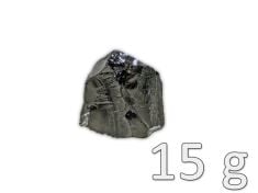  flackernder schwarzer schwarzer Stein zur Wasseraufbereitung, Größe 15-20 mm, zertifiziert, exklusiv