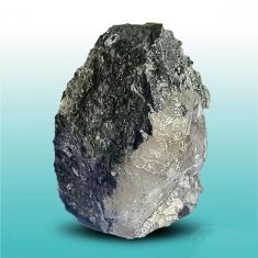 Exklusiv Schungit-Stein mit Quarz, 0,94 kg
