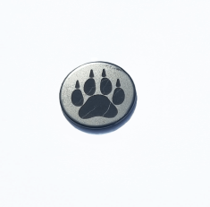 Schungit-Plättchen für Smartphone "Wolf" 
