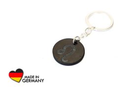 Schungit Schlüsselanhänger "Löwe"