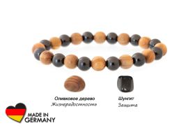 Браслет "Адам" с оливковым деревом