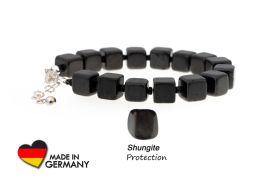 Bracelet "Lada" shungite with silver