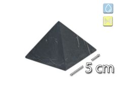 Schungit-Pyramide, matt, 50 x 50 mm