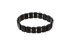 Schungit-Armband "Onega" matt