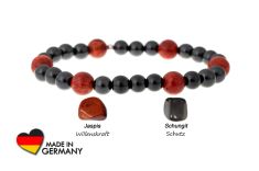 Schungit Armband "Matigora" mit Jaspis
