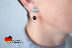 Ohrstecker "Givas" mit Tigerauge (B-Ware)