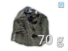 Großer glänzender schwarzer Stein, Kauf.