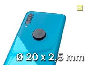 Schutzplättchen für Mobilfunk, rund,  Durchmesser 20 mm