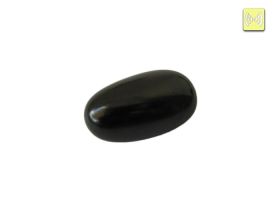 Polished stone, processed in a drum set, weight 10 g