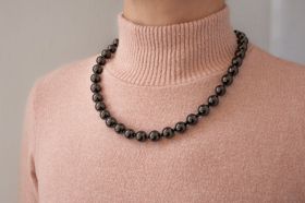 "Salus" Shungite Bead Necklace
