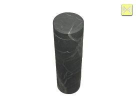 Черный камень, длина камня 100 мм, диаметр 30 мм