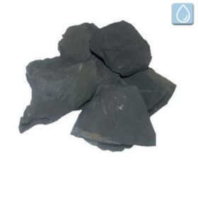  pierres brutes noires, emballage 1000g