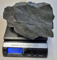 Exklusiv klassischer Schungit-Stein 5,54 kg