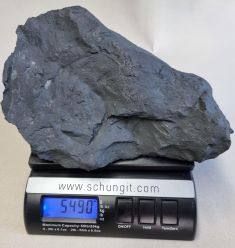Exklusiv klassischer Schungit-Stein 5,49 kg