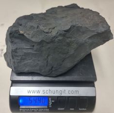 Exklusiv klassischer Schungit-Stein 5,44 kg