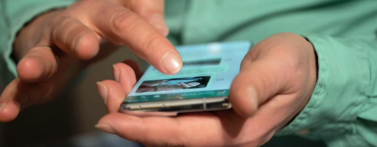 Comprobación de shungita con el smartphone: Simple y efectiva