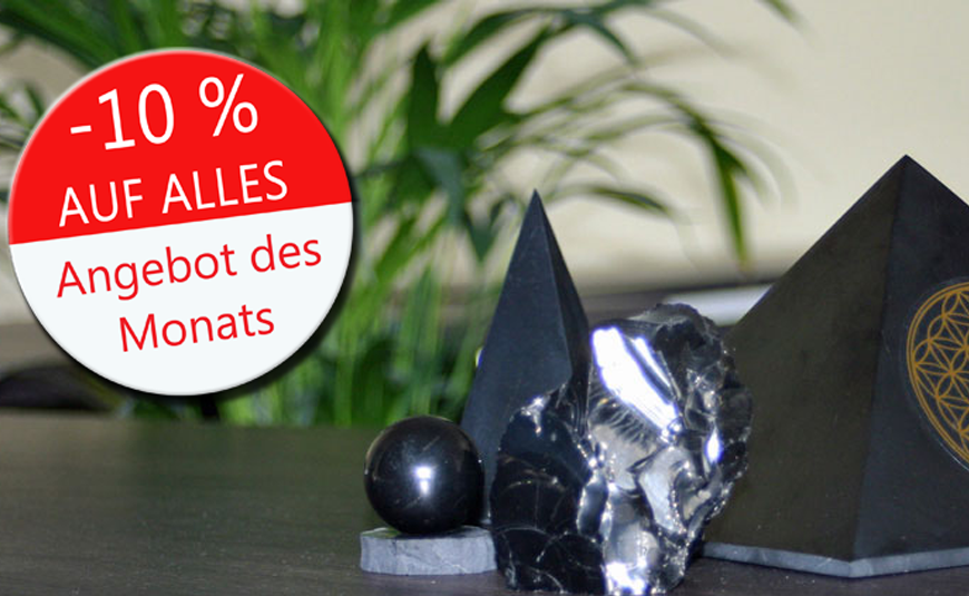 Sichern Sie sich jetzt 10 % Rabatt auf unser gesamtes Sortiment – nur bis Ende des Monats! Entdecken Sie Edelschungit, Schungit und viele weitere Produkte auf unserer Website.